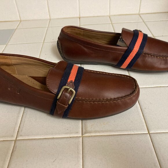 Polo Ralph Lauren Riali Driving Loafer, Smooth Leather, Polo Tan, 10.5 M main image 7